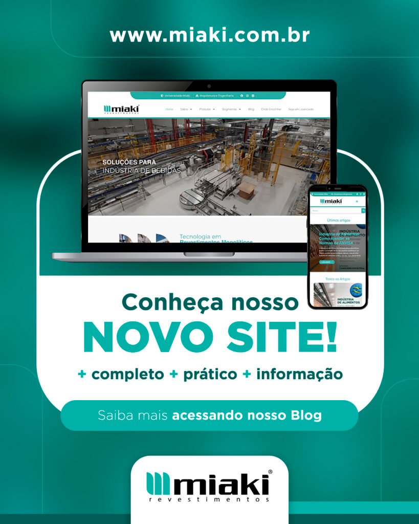 Conheça o Novo Site Miaki Revestimentos