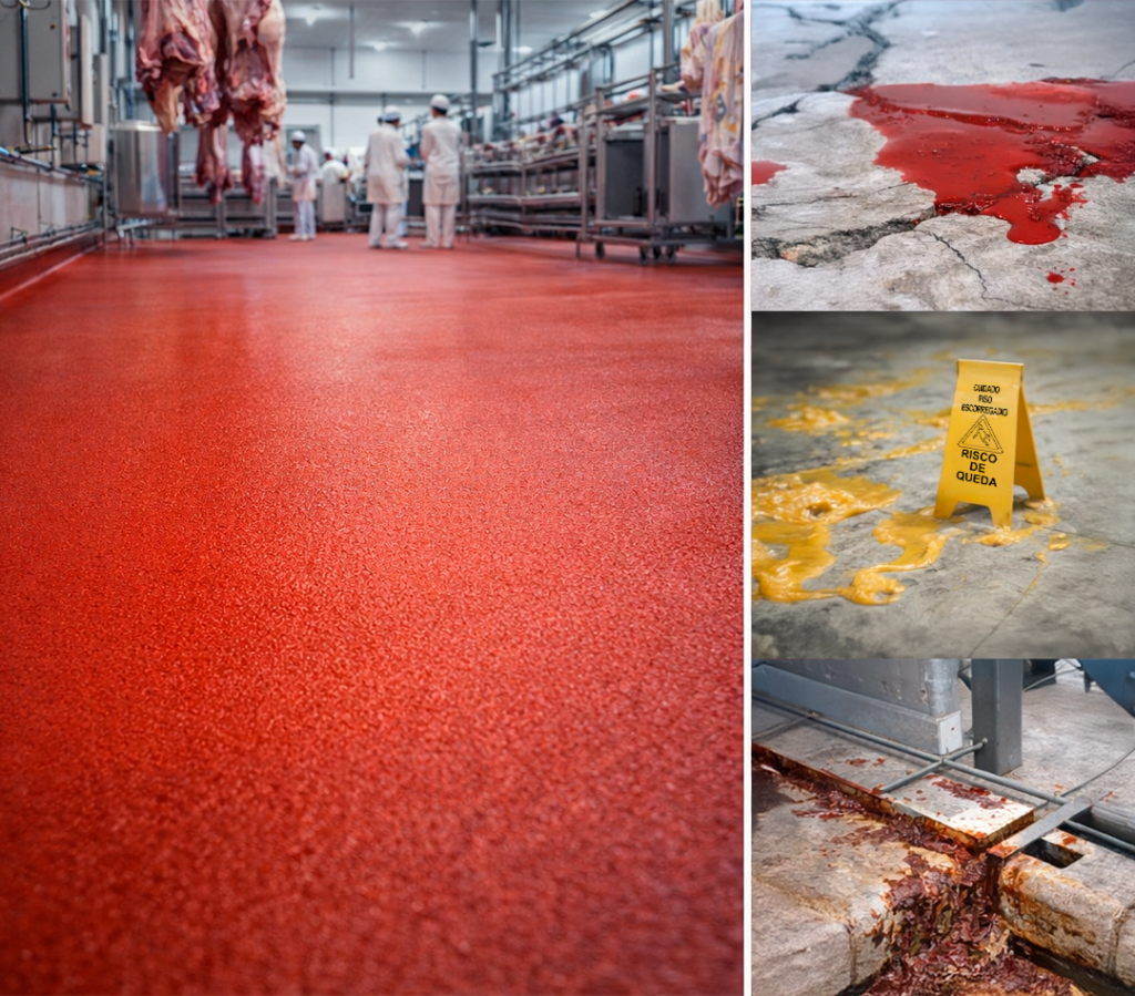 5 problemas críticos que comprometem pisos em frigoríficosComo os revestimentos monolíticos podem transformar o piso em um ativo de alta performance